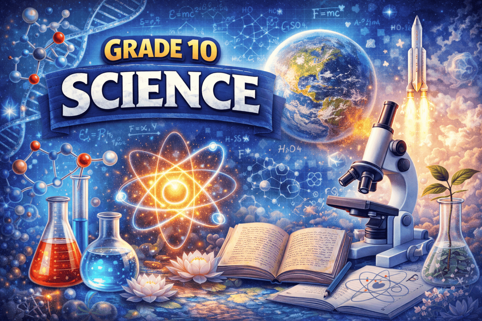 විද්‍යාව 10 ශ්‍රේණිය විෂය නිර්දේශයට අයත් සියලුම පාඩම්-SCIENCE GRADE 10